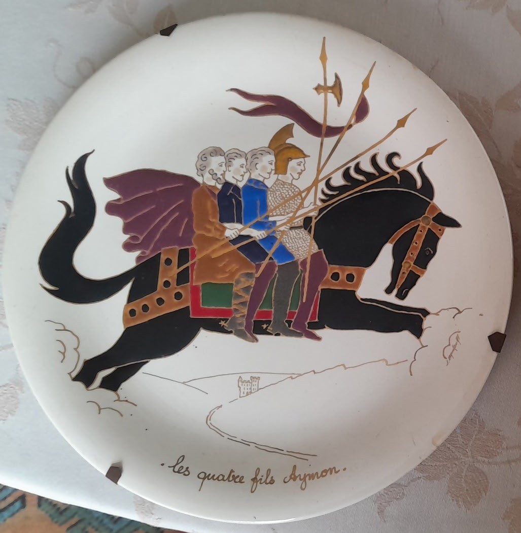 Assiette — Godefroy de Bouillon (placeholder)