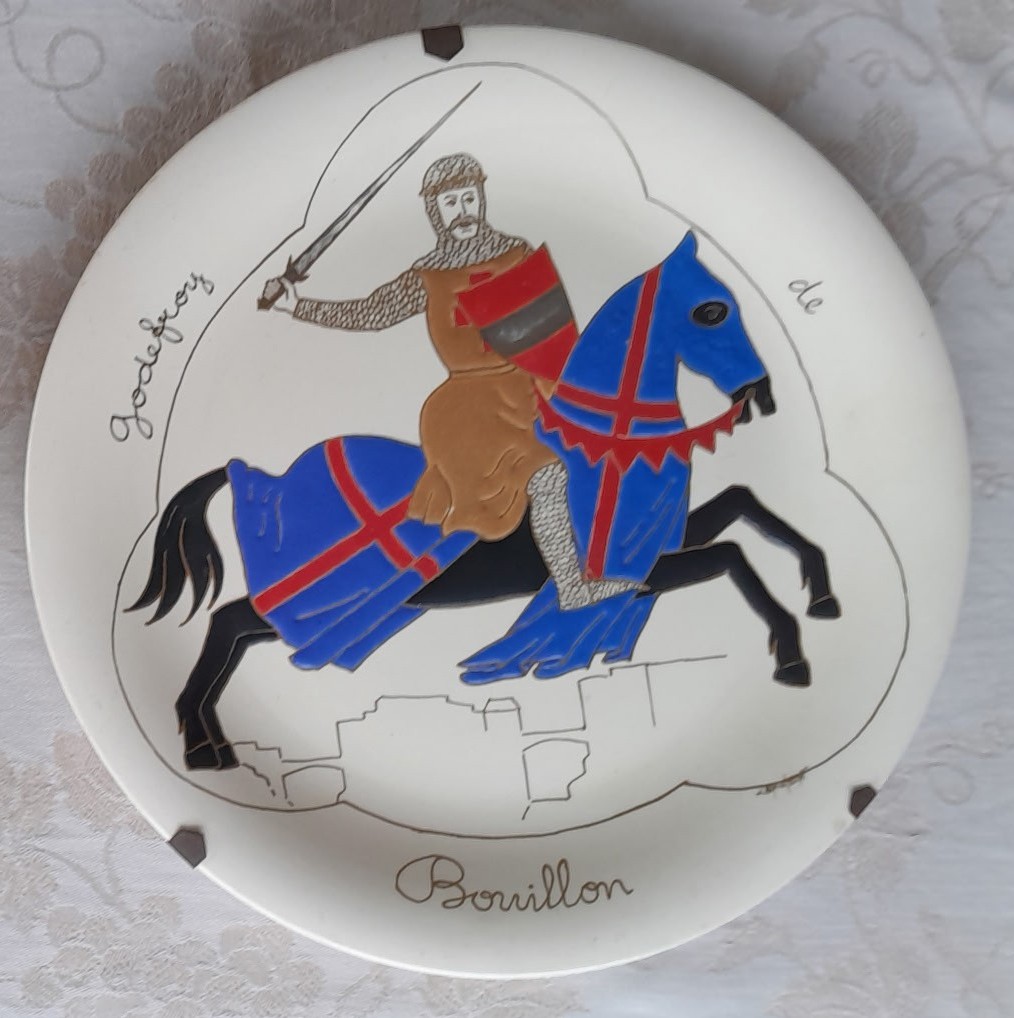 Assiette — Godefroy de Bouillon (placeholder)