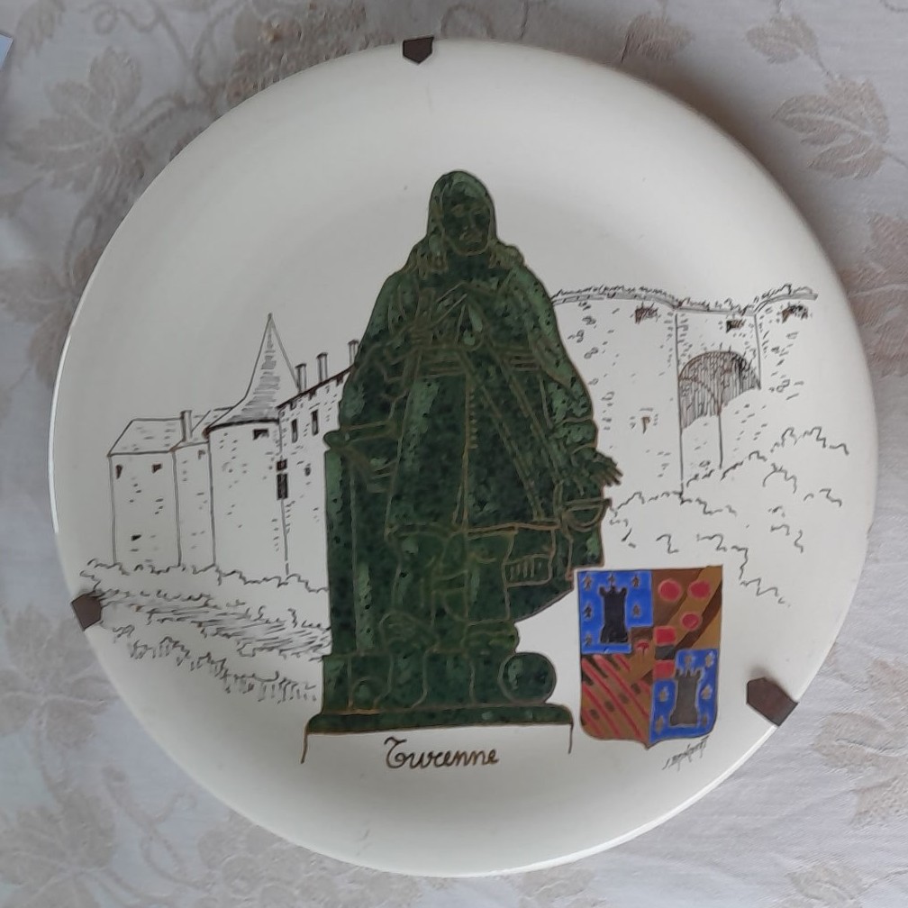 Assiette — Maréchal de Turenne (placeholder)